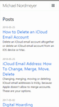 Mobile Screenshot of michaelnordmeyer.com